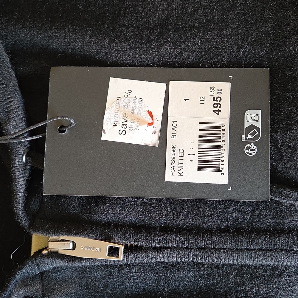 THE KOOPLES wool-cashmere-blend zip hoodie - Picture 7 of 8